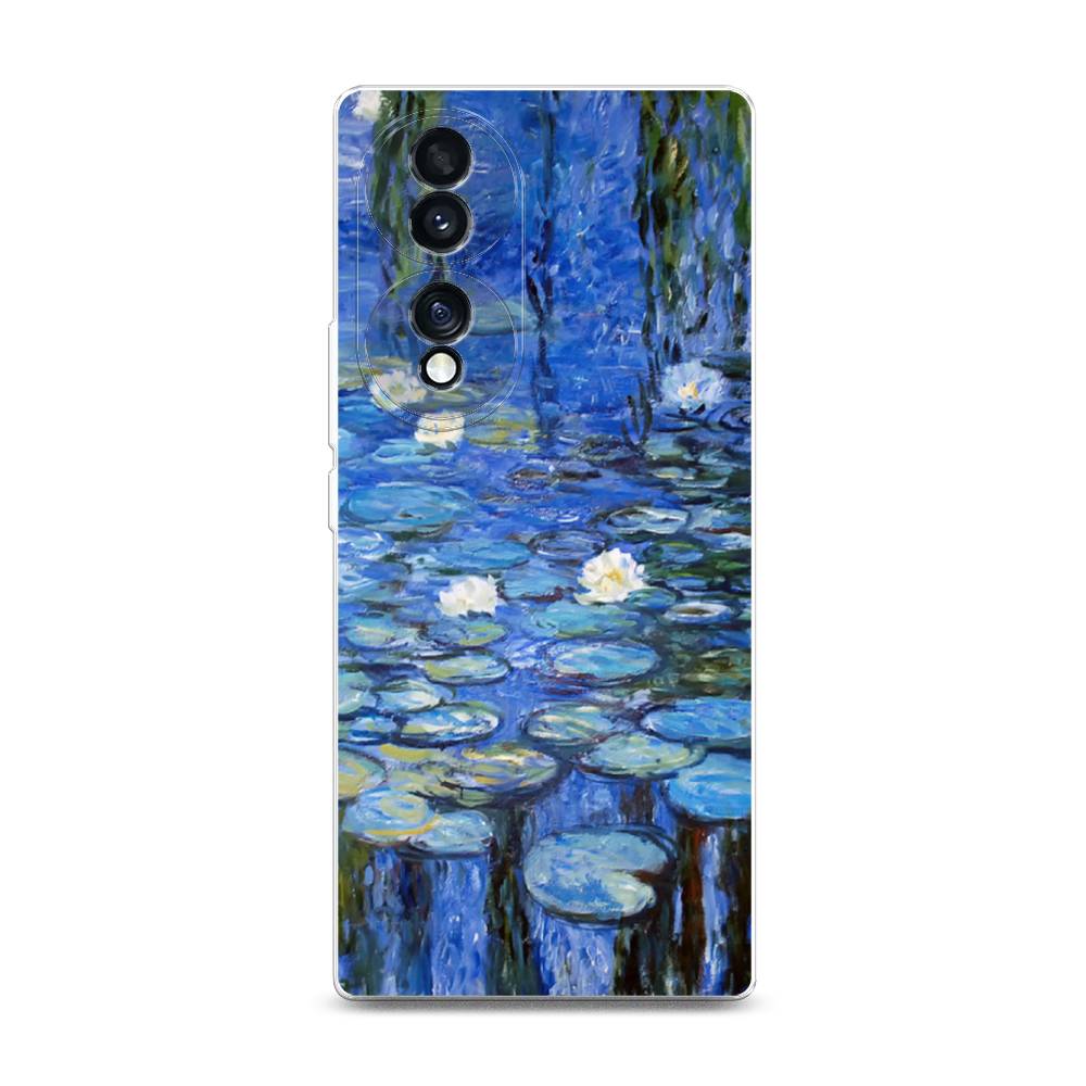 

Чехол для Honor 70 "Нарисованный пруд", Синий;зеленый, 6108250-4