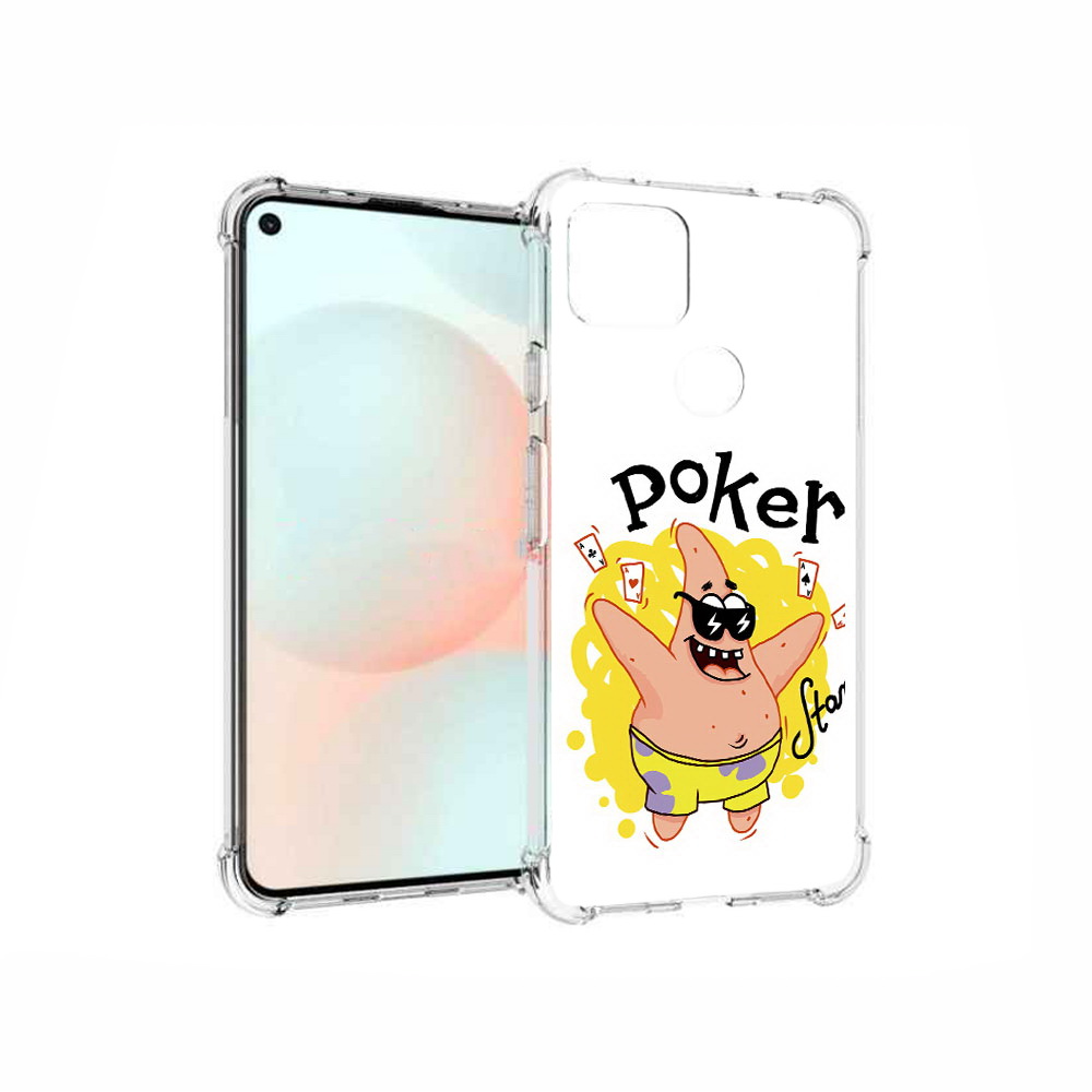 

Чехол MyPads Tocco для Google Pixel 5A Патрик, Прозрачный, Tocco