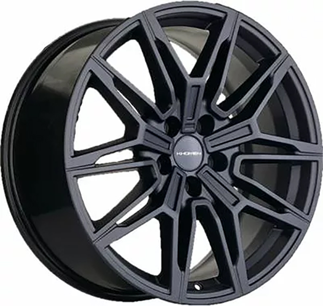 фото Колесный диск khomen wheels khw1904 black matt 8.5x19/5x112 et30 d66.6 whs505605