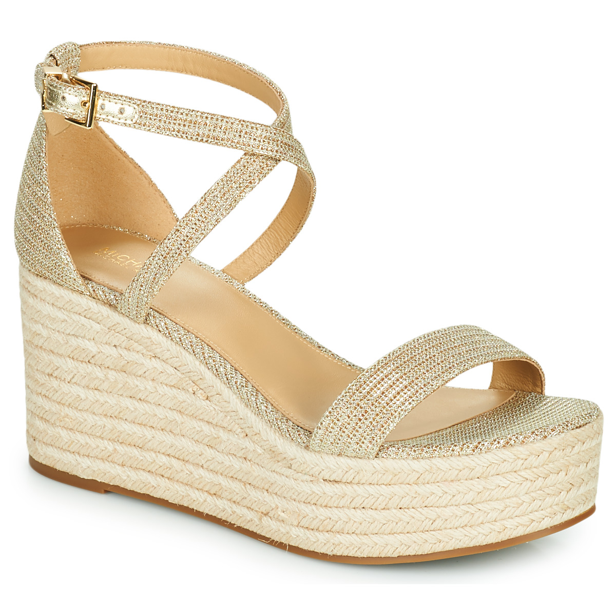 

Босоножки женские MICHAEL Michael Kors 21067468 золотистые 40.5 EU, Золотистый, 21067468