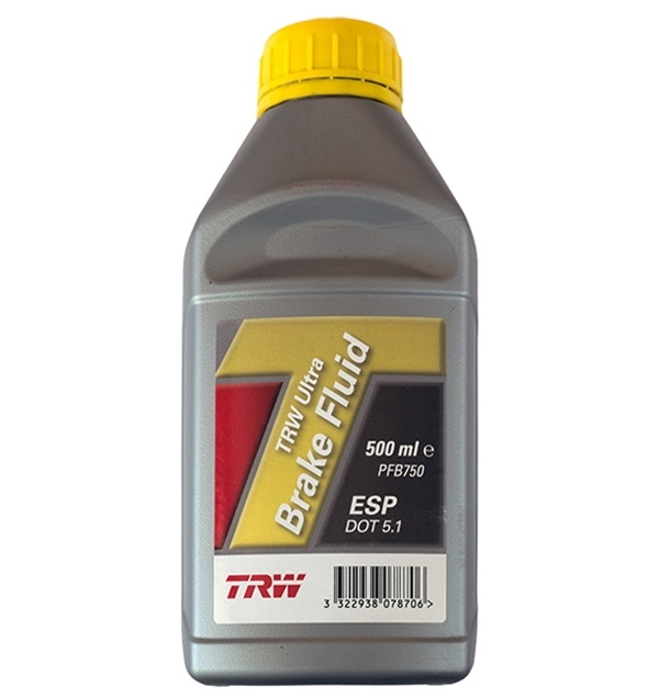 Тормозная жидкость TRW DOT5.1 0,5л. PFB750