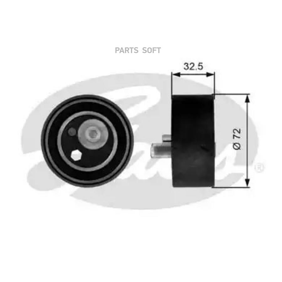 

Ролик автомобильный Gates T41082