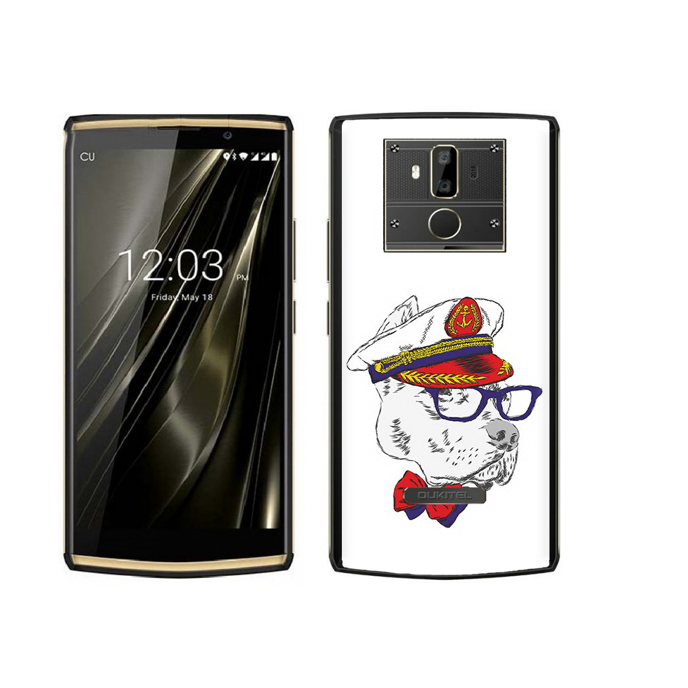 

Чехол MyPads Tocco для Oukitel K7 бульдог, Прозрачный, Tocco