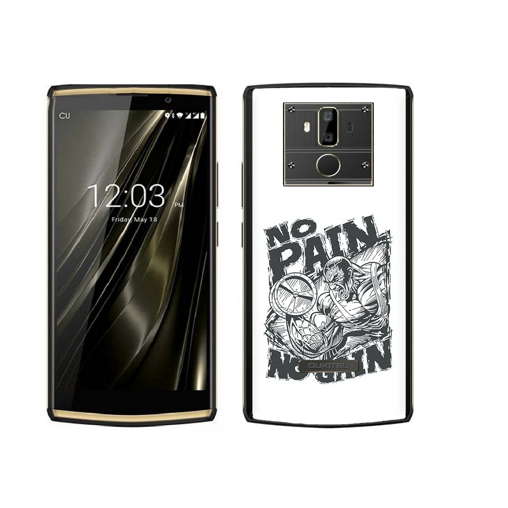 

Чехол MyPads Tocco для Oukitel K7 бодибилдинг тяжелая работа, Прозрачный, Tocco