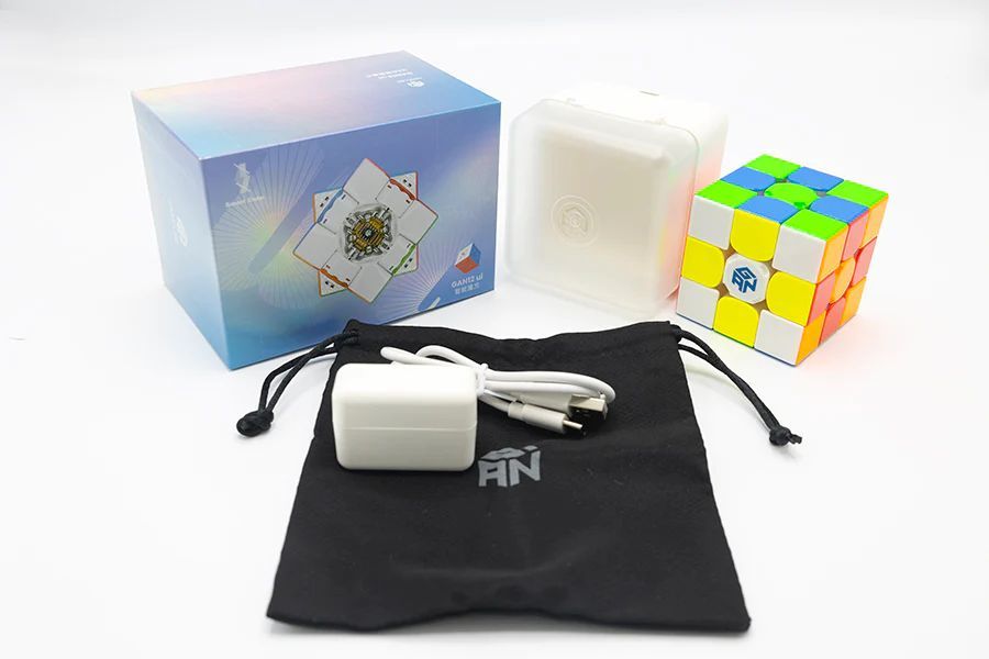 Умный кубик Рубика магнитный электронный Gan 12 UI Free Play Power Pod