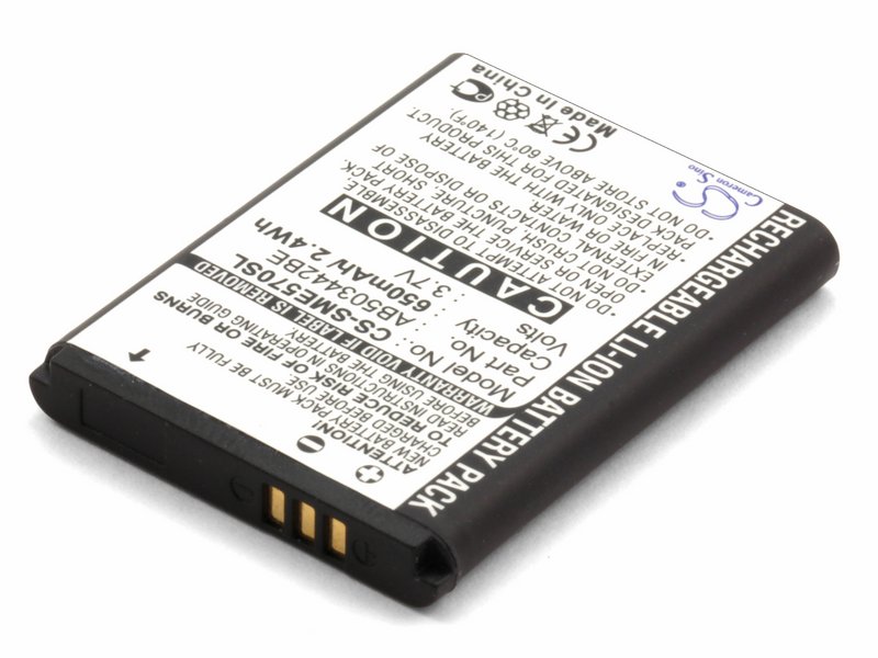 

Аккумулятор для сотового телефона Samsung AB503442BA, AB503442BE
