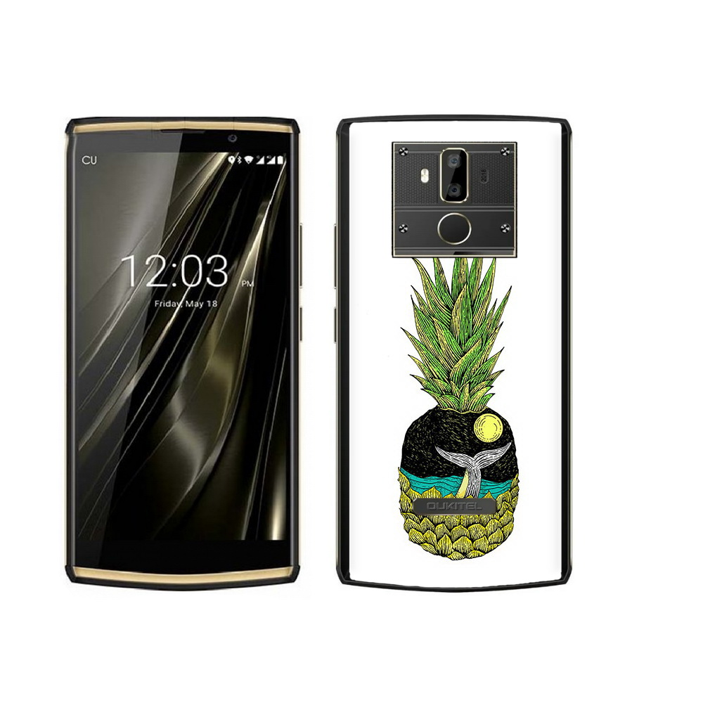 

Чехол MyPads Tocco для Oukitel K7 ананас с китом, Прозрачный, Tocco
