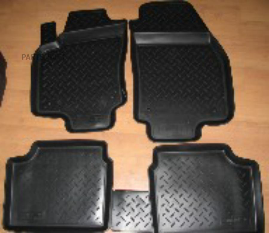 

Коврики в салон полиуретан NORPLAST MITSUBISHI Pajero IV 06- черный комплект NPL-Po-59-48