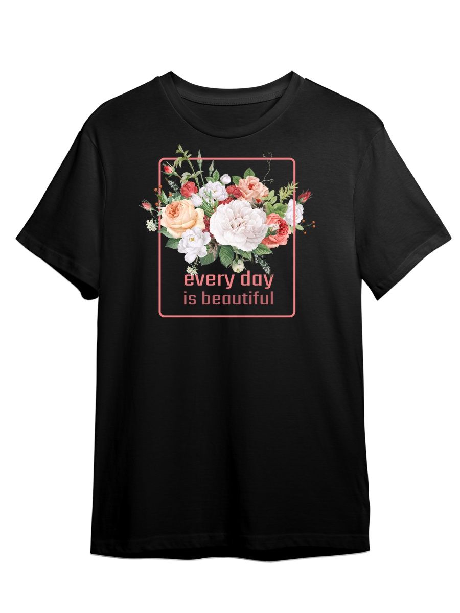 

Футболка унисекс СувенирShop Цветы/Любовь/Love/Весна 10 черная 2XL, Черный, "Цветы/Любовь/Love/Весна" 10