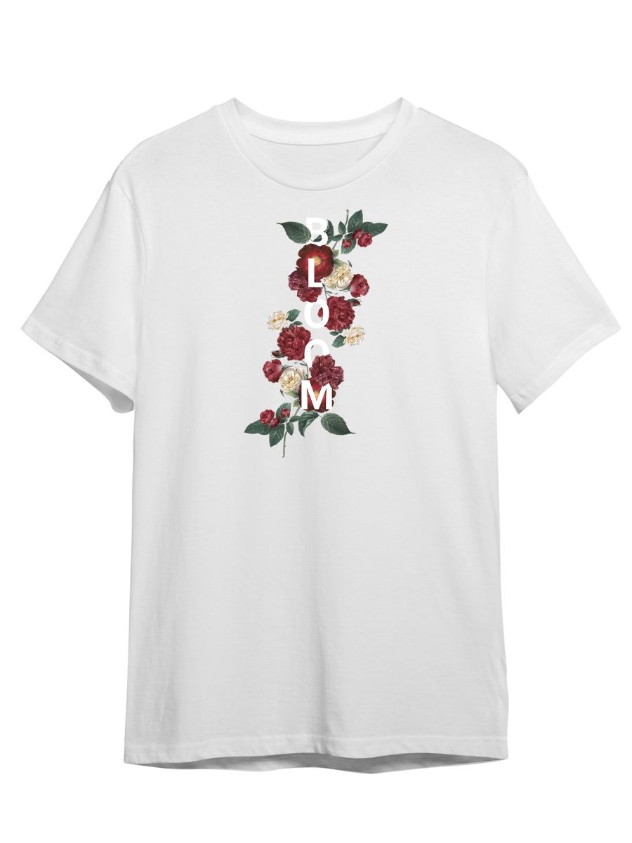 

Футболка унисекс СувенирShop Цветы/Любовь/Love/Весна 1 белая XS, Белый, "Цветы/Любовь/Love/Весна" 1