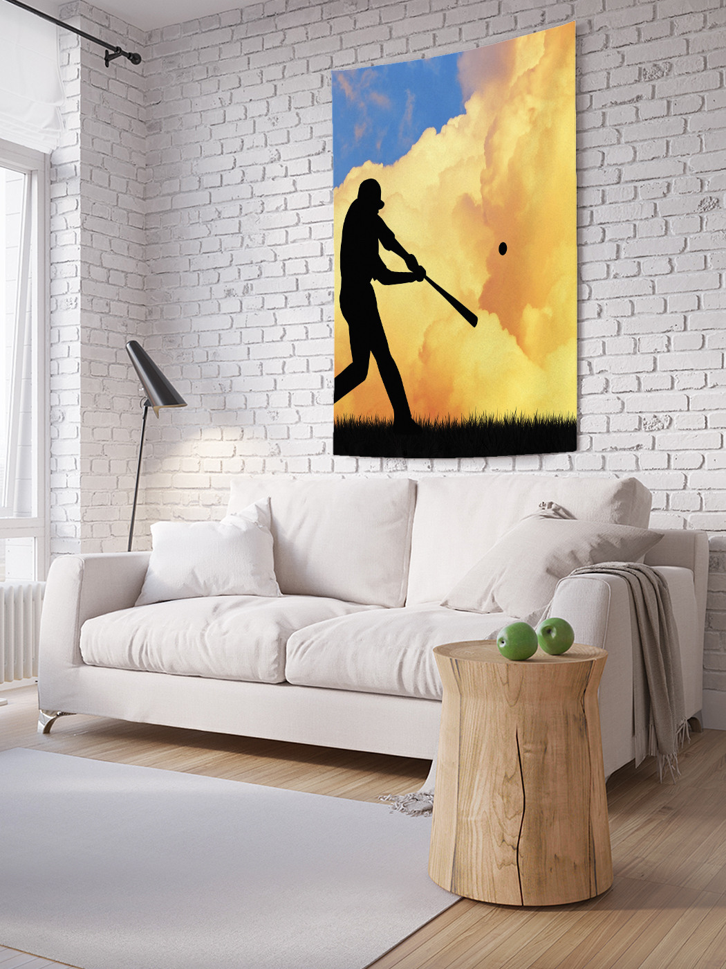 

Вертикальное фотопанно на стену JoyArty Мощное отбитие 150x200 см, Мощное отбитие