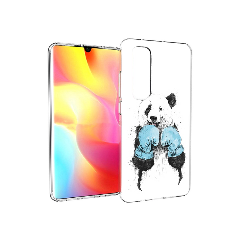 

Чехол MyPads Tocco для Xiaomi Mi Note 10 Lite панда боксер (PT149714.254.531), Прозрачный, Tocco