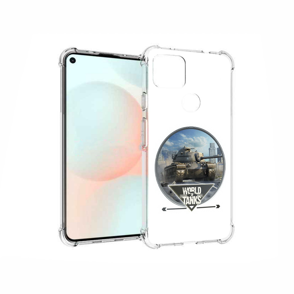 

Чехол MyPads Tocco для Google Pixel 5A Мир танков, Прозрачный, Tocco