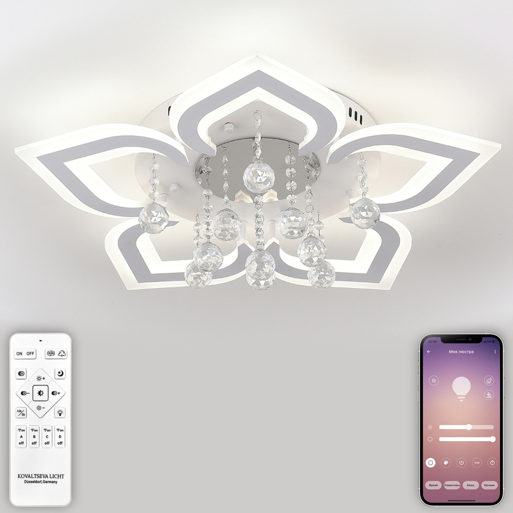 

Потолочная люстра Cascade LED LAMPS 81159 Natali Kovaltseva