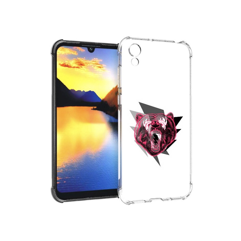 

Чехол MyPads Tocco для Huawei Y5 грозовой медведь, Прозрачный, Tocco