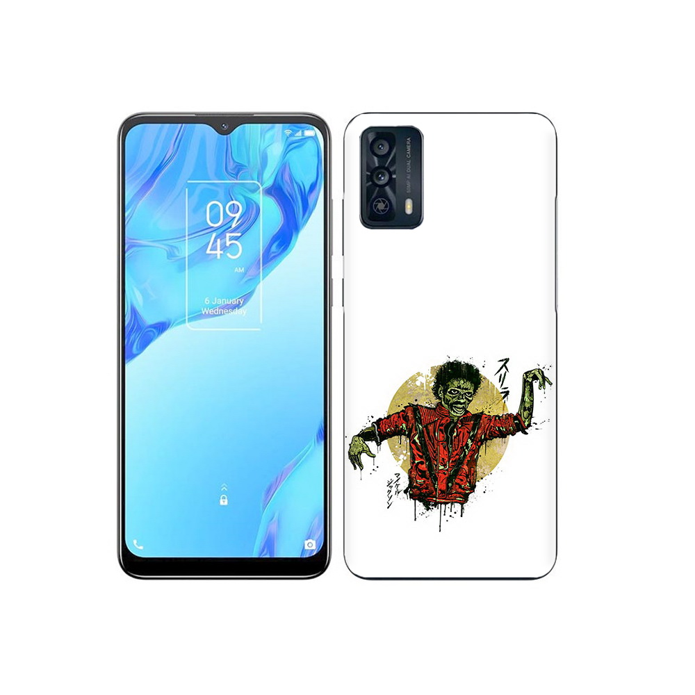 Чехол MyPads Tocco для TCL 20B Зомби