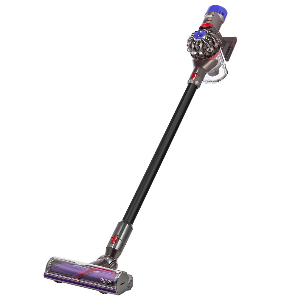 фото Вертикальный пылесос dyson v8 absolute plus gray