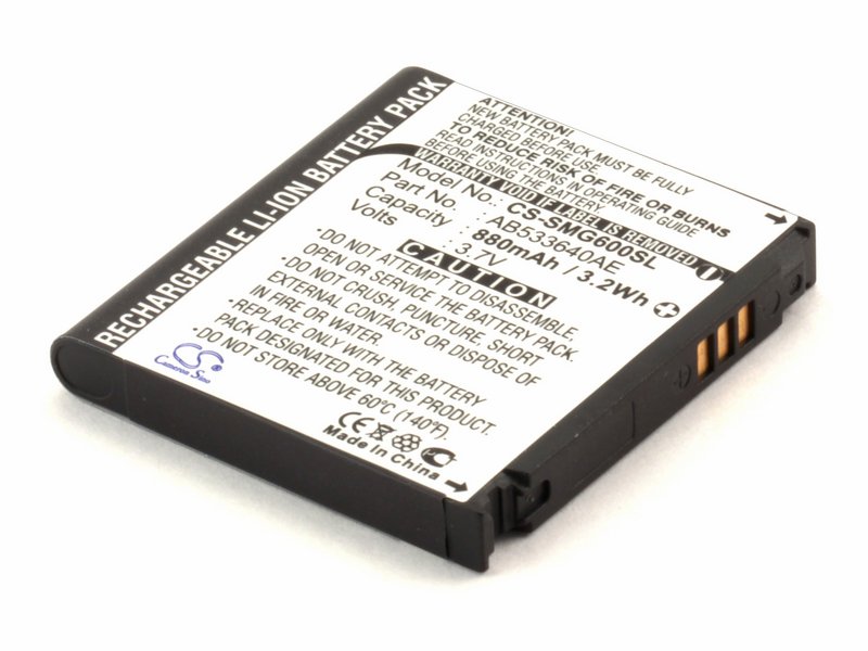 

Аккумулятор для телефона Samsung AB533640AE, AB533640CU