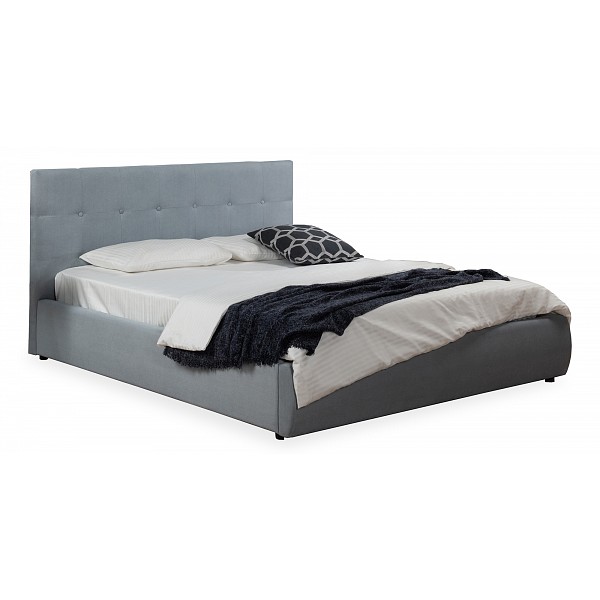 

Кровать полутораспальная Селеста ГОСТ 2000x1400, Серый, Селеста с матрасом ГОСТ 2000x1400