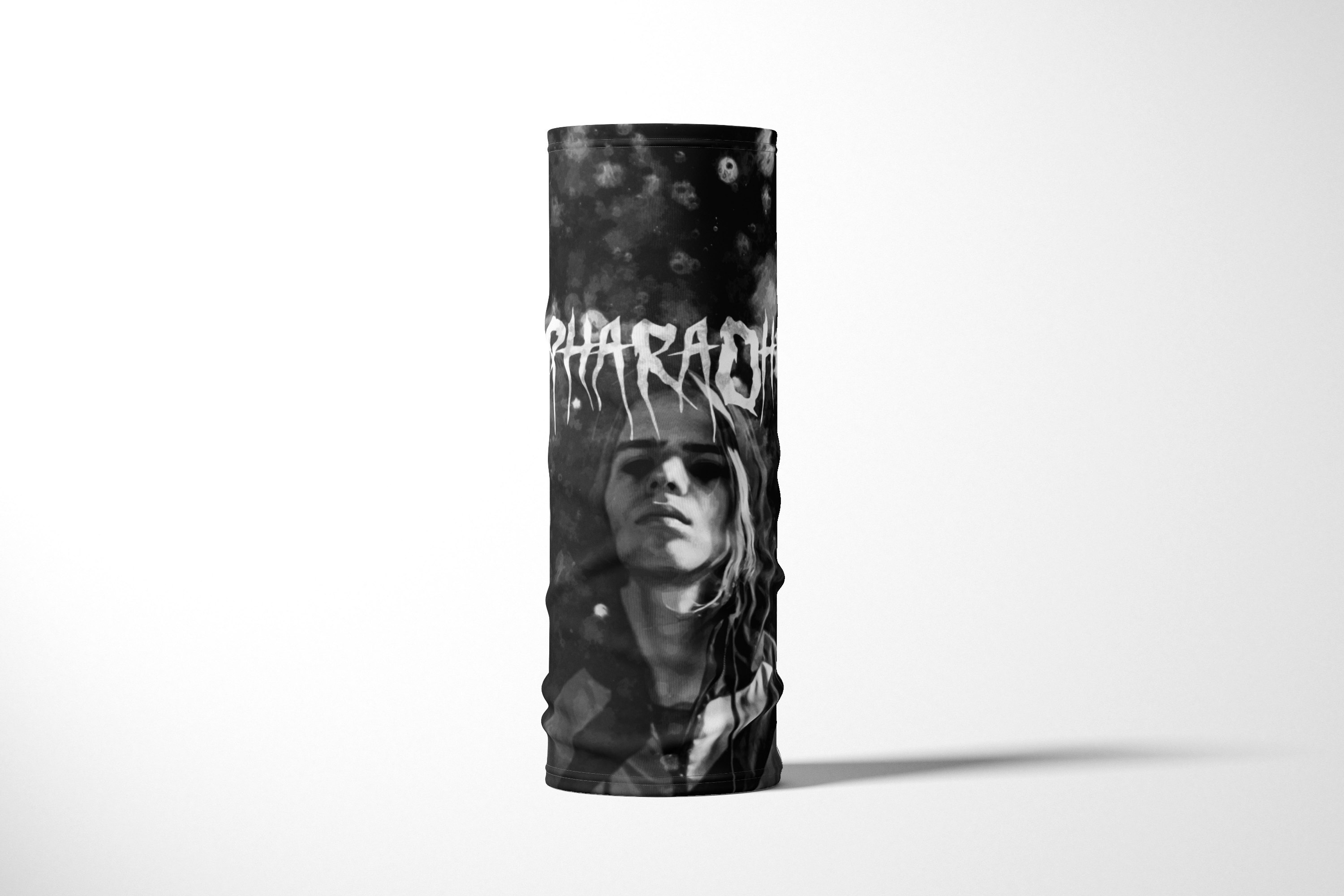 

Бандана / Бафф / Снуд-трансформер / Rap / Pharaoh DARK, Белый;черный, BBuffVM_VM1651197