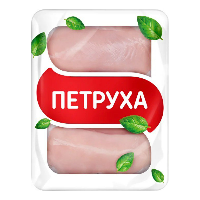 

Филе грудки цыпленка-бройлера Петруха замороженное +-850 г