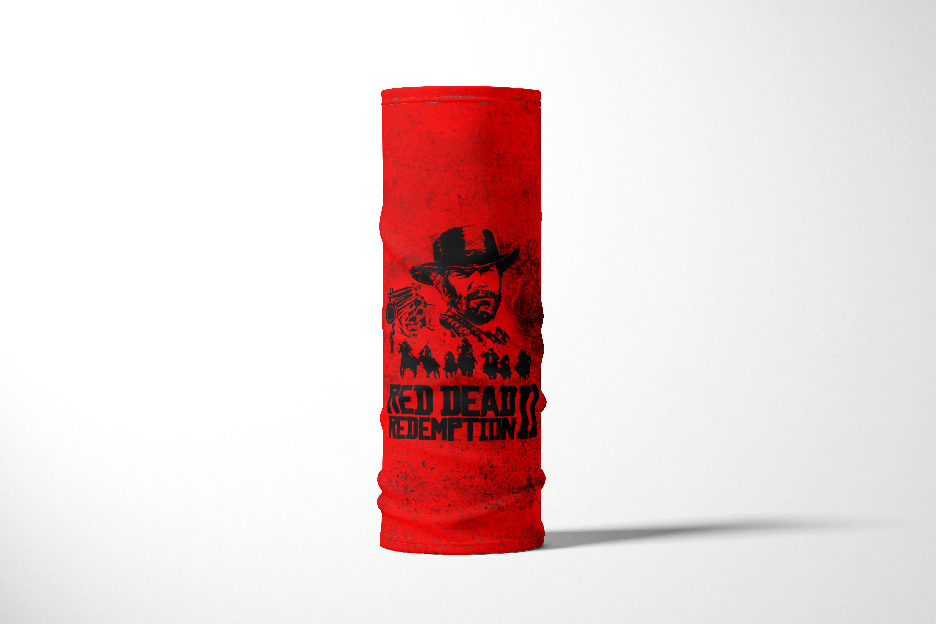 

Бандана / Бафф / Снуд-трансформер / Геймерам / Red Dead Redemption is, Красный, BBuffVM_VM1648193