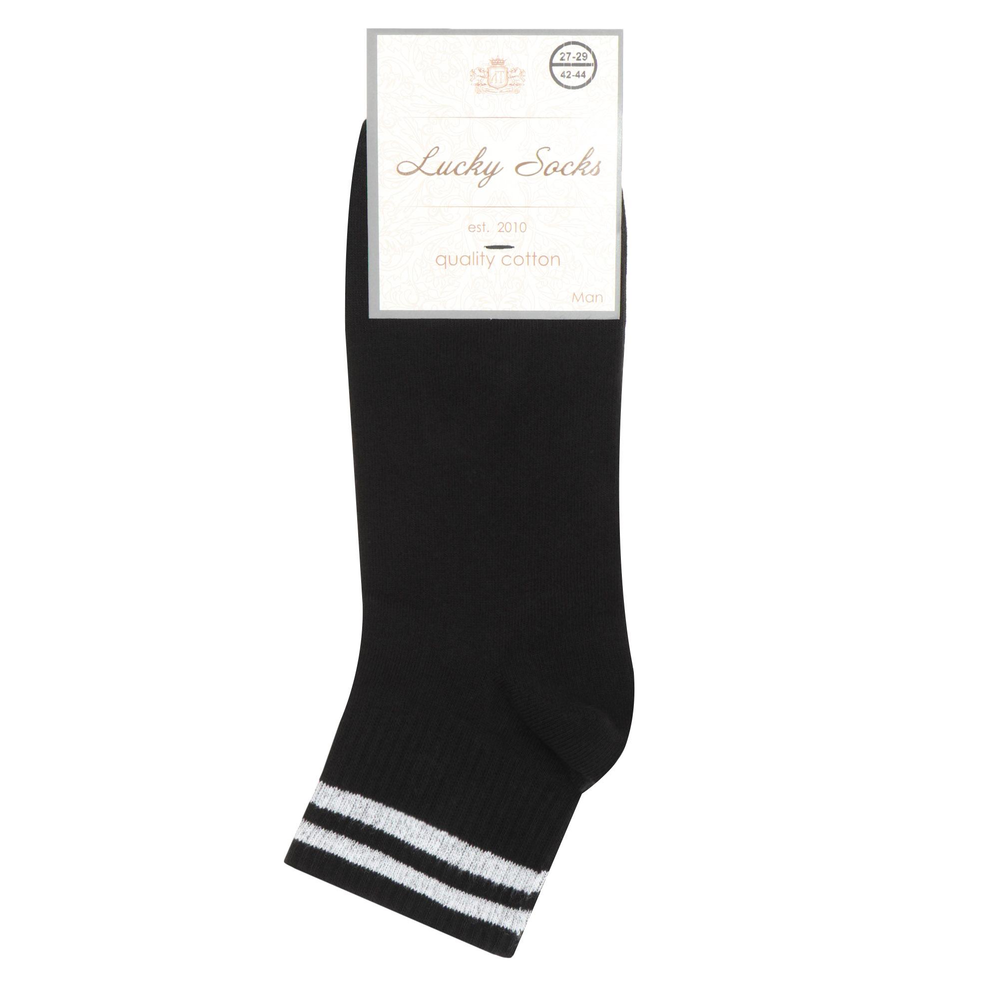 Носки мужские Lucky Socks черные 27-29