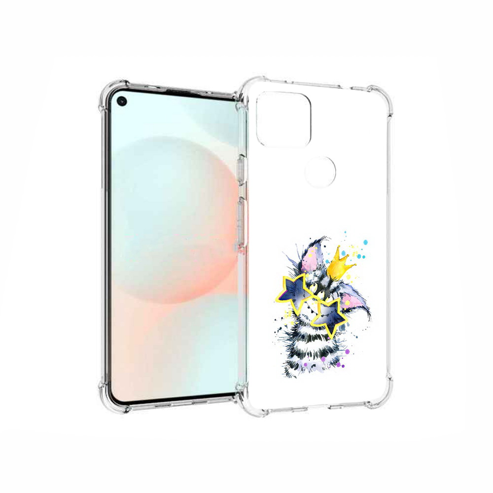 

Чехол MyPads Tocco для Google Pixel 5A Мартовский Нуся, Прозрачный, Tocco