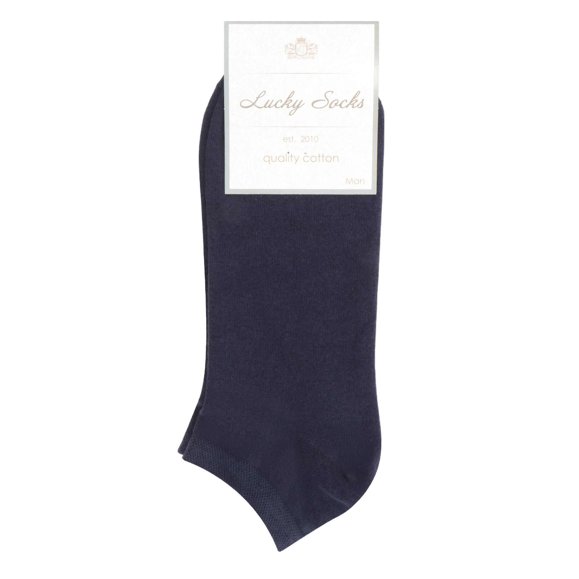 фото Носки мужские lucky socks синие 25-27