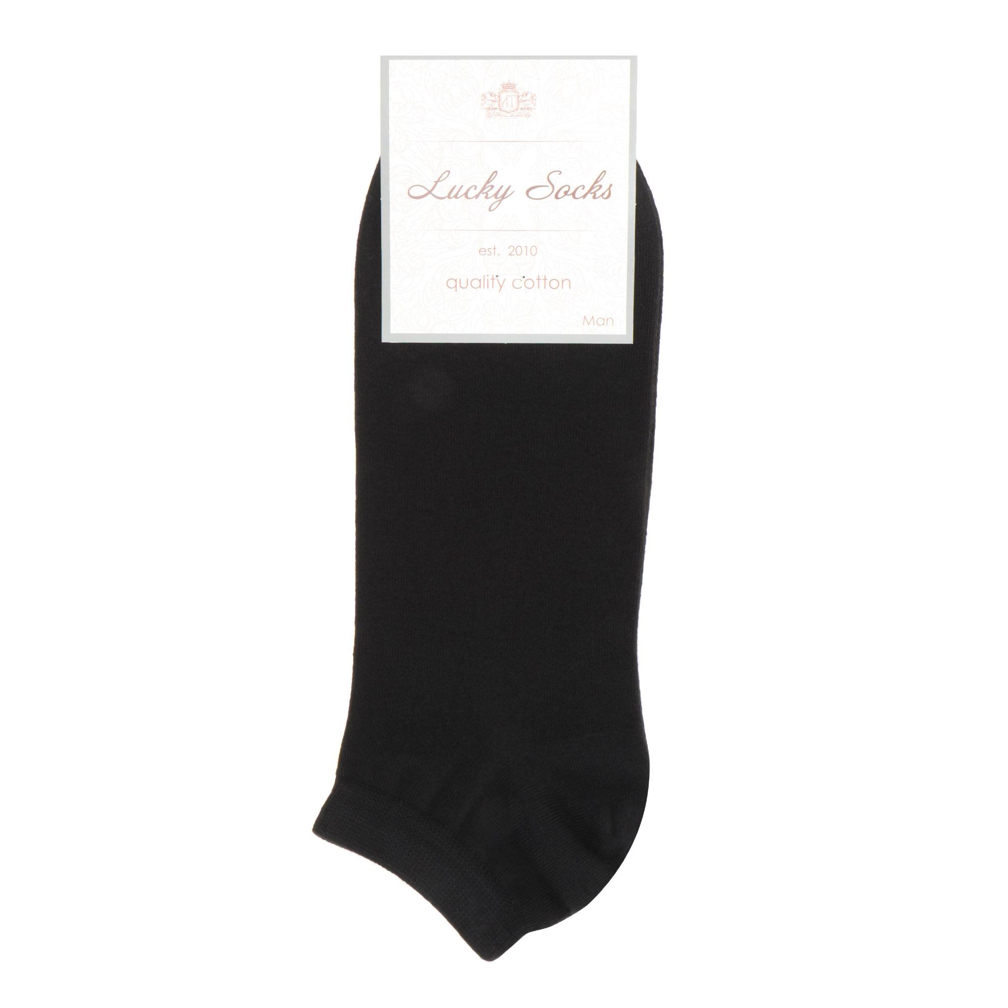фото Носки мужские lucky socks черные 29-31