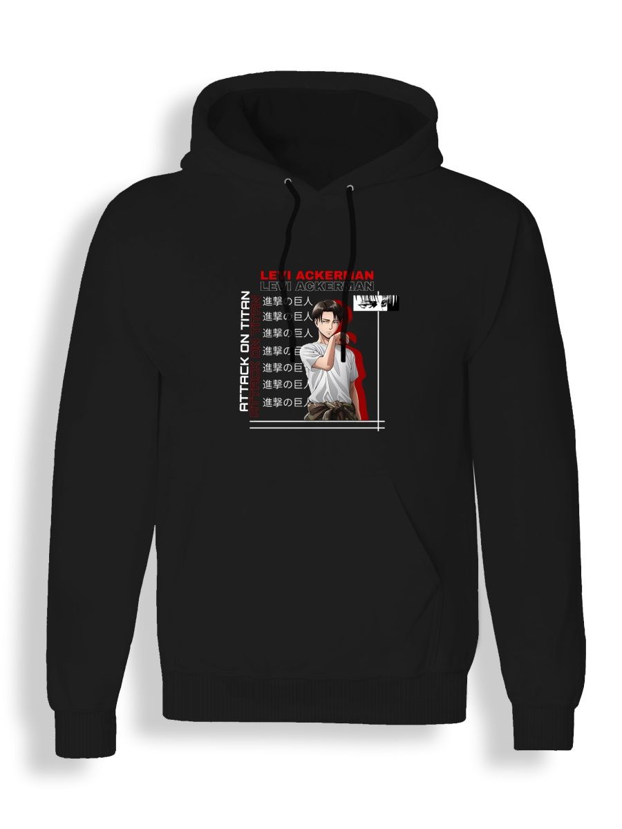 

Худи унисекс СувенирShop Атака Титанов/Attack on Titan 4 черное XL, Черный, "Атака Титанов/Attack on Titan" 4