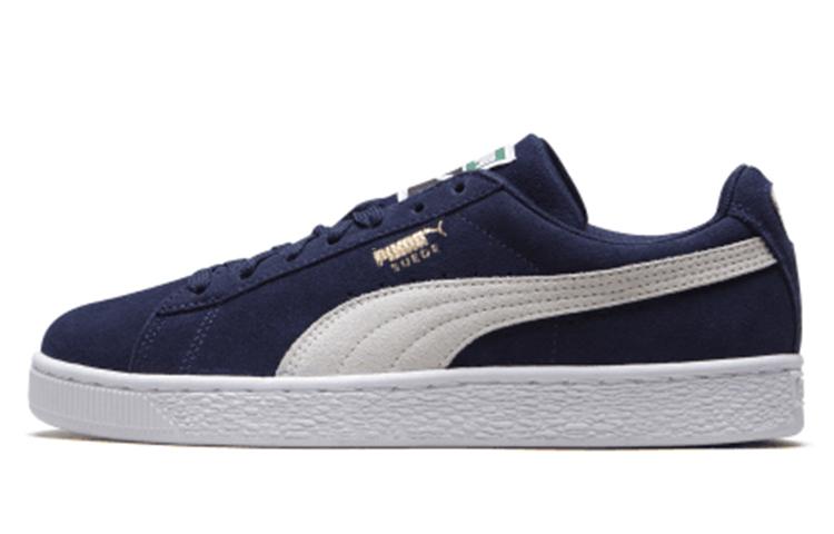 

Кеды унисекс Puma Suede Classic+ синие 44 EU, Синий, Suede Classic+