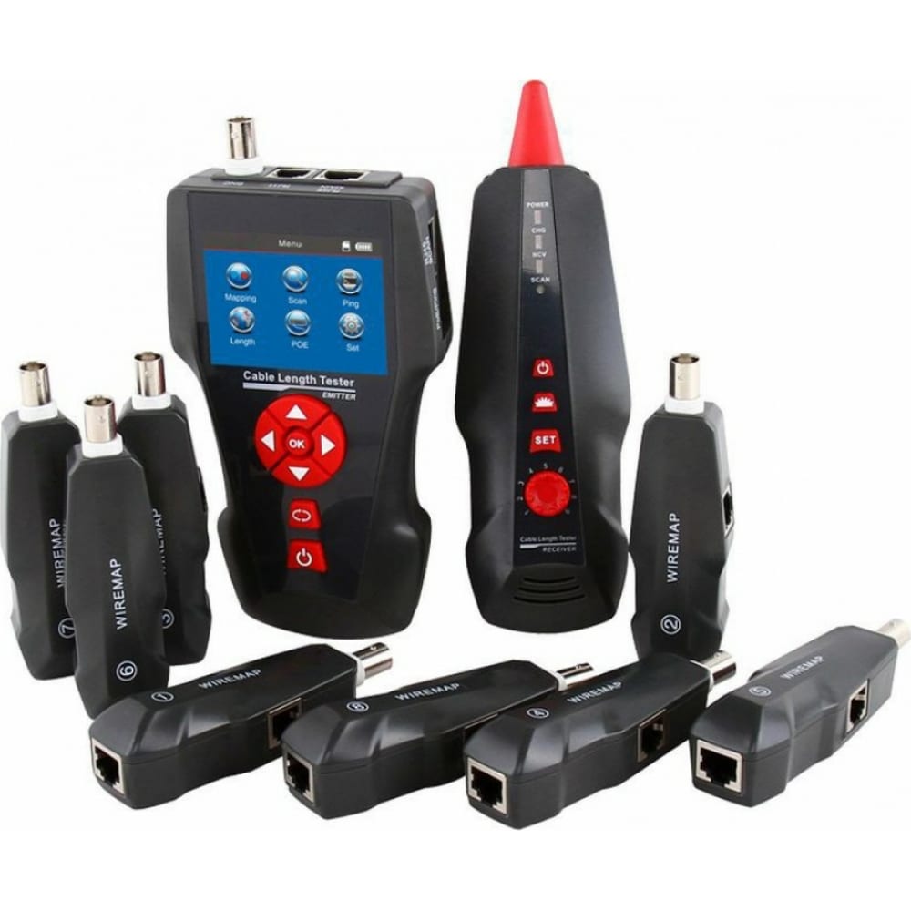

Кабельный тестер LANMASTER LAN-PRO-L/TPK-POE-8R