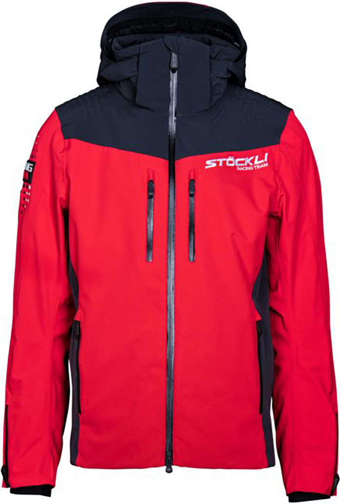 Куртка Stockli Skijacket WRT 20/21 52 EU Red/DarkGray