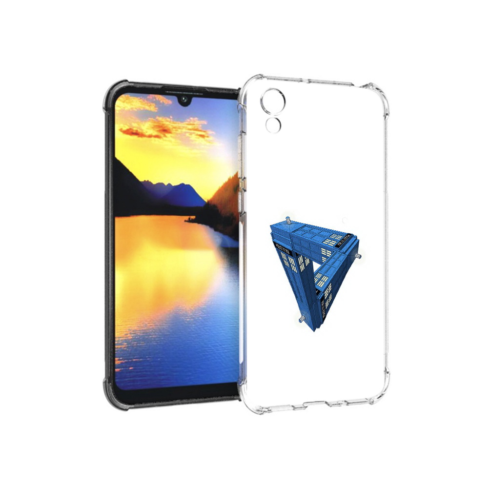 

Чехол MyPads Tocco для Huawei Y5 головолока абстракция, Прозрачный, Tocco