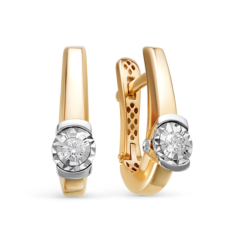 

Серьги из золота с бриллиантом Delta д120519р, д120519р