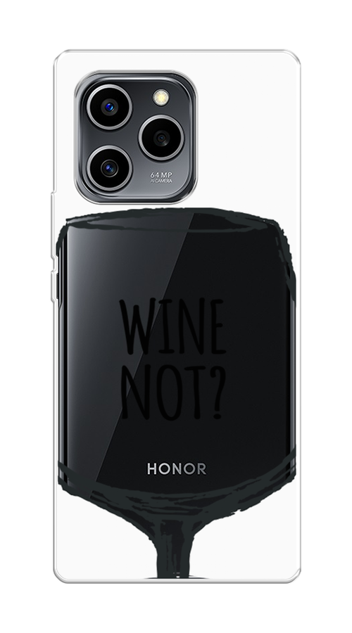 

Чехол на Honor 60 SE "Wine not white", Белый, 6108050-6