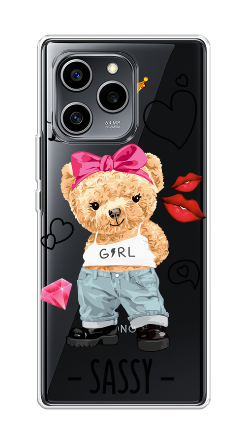 

Чехол на Honor 60 SE "Sugar Mommy", Голубой;белый;розовый, 6108050-6