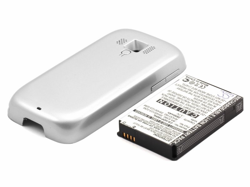 

Усиленный аккумулятор для HTC Touch Pro2 (серебристая крышка)