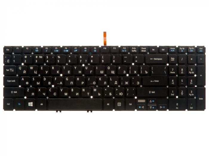 

Клавиатура для ноутбука Rocknparts Acer TravelMate P658-M/P658-MG черная с подсветкой