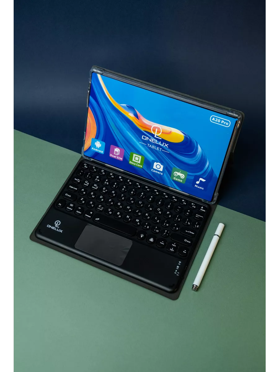 

Планшет с клавиатурой OneLux A20 Pro 8/256 Cерый, A20 Pro
