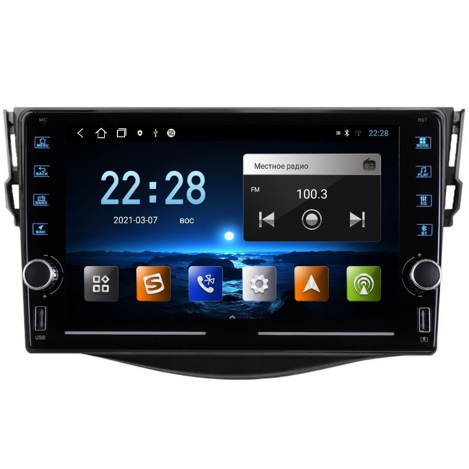 Магнитола R320 Тойота Рав 4 Toyota RAV4 2006-2012 - Android 13 - IPS экран