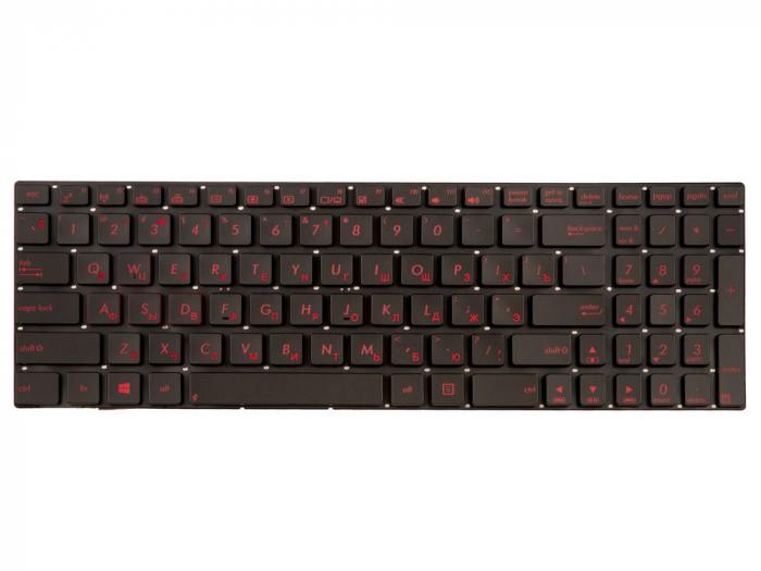 Клавиатура для ноутбука Rocknparts Asus N56DP/N56DY/N56VB