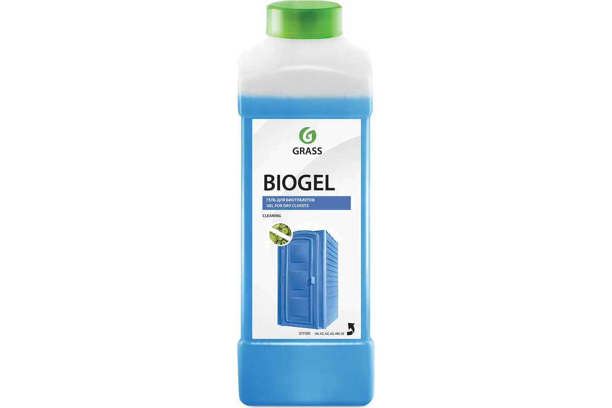 

211100_средство для биотуалетов! 'Biogel' (канистра 1л)