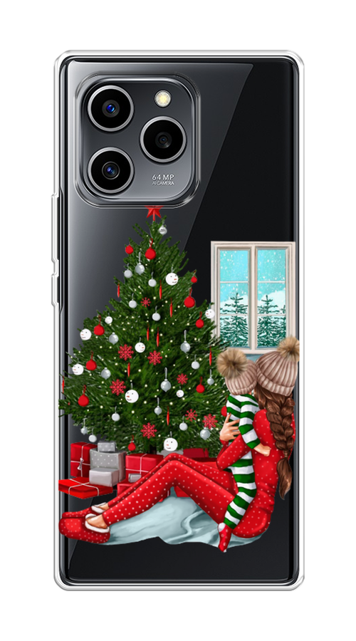 

Чехол на Honor 60 SE "Новый год с мамой", Красный;зеленый;голубой, 6108050-6