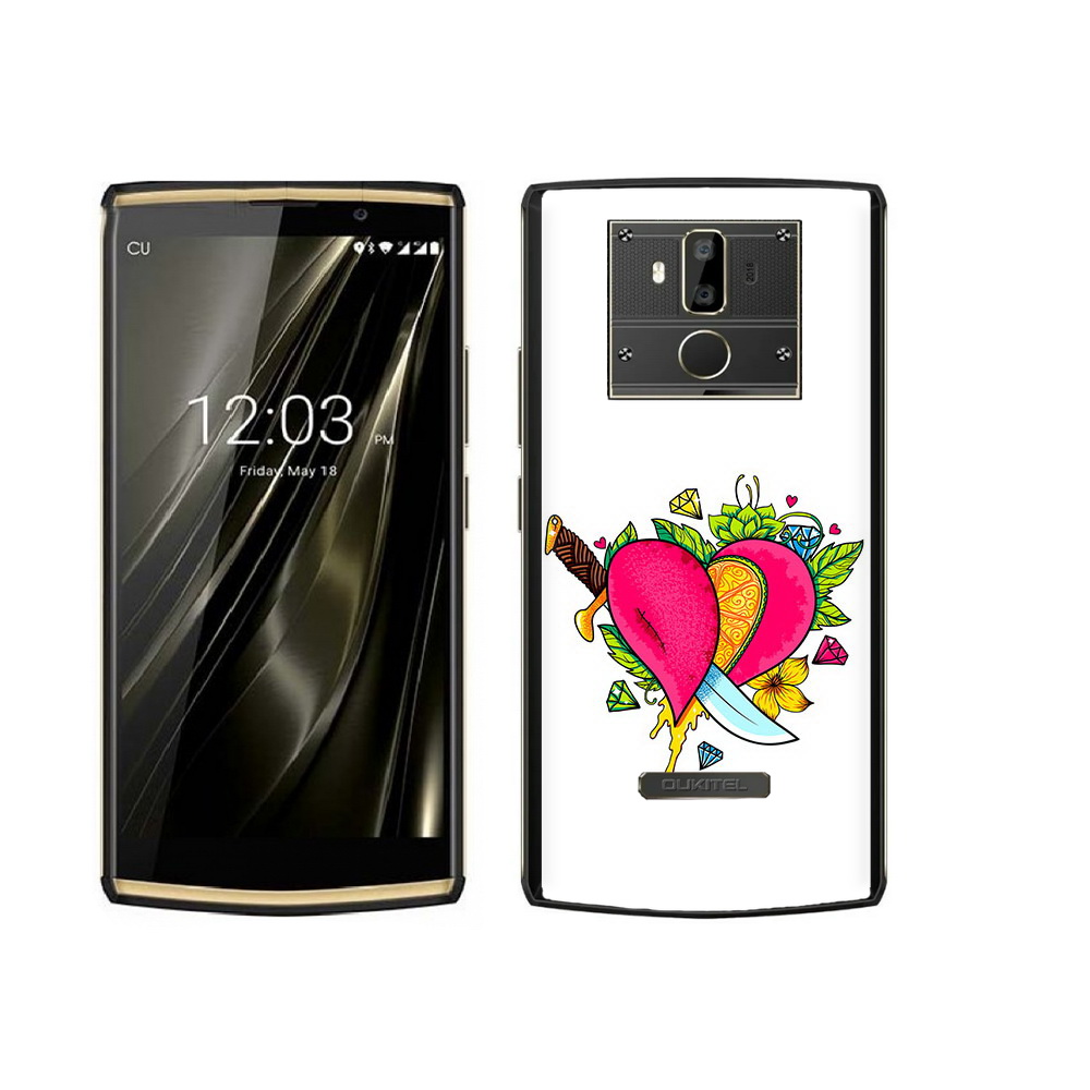 

Чехол MyPads Tocco для Oukitel K7 Фруктовое сердце, Прозрачный, Tocco