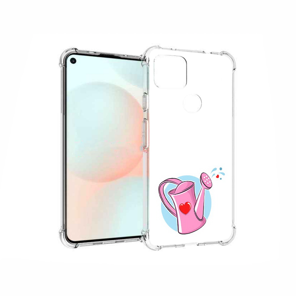 

Чехол MyPads Tocco для Google Pixel 5A Лейка любви 14 февраля, Прозрачный, Tocco