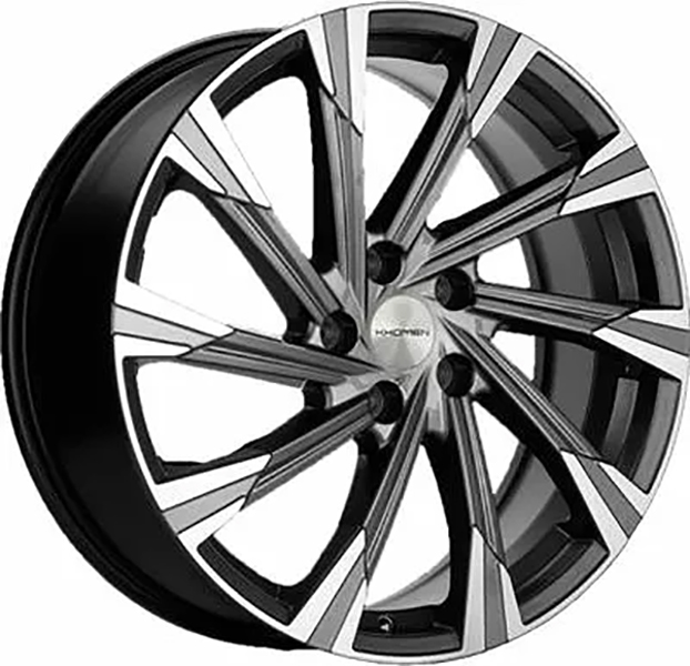 фото Колесный диск khomen wheels khw1901 gray-fp 7.5x19/5x114.3 et45 d67.1 whs503955