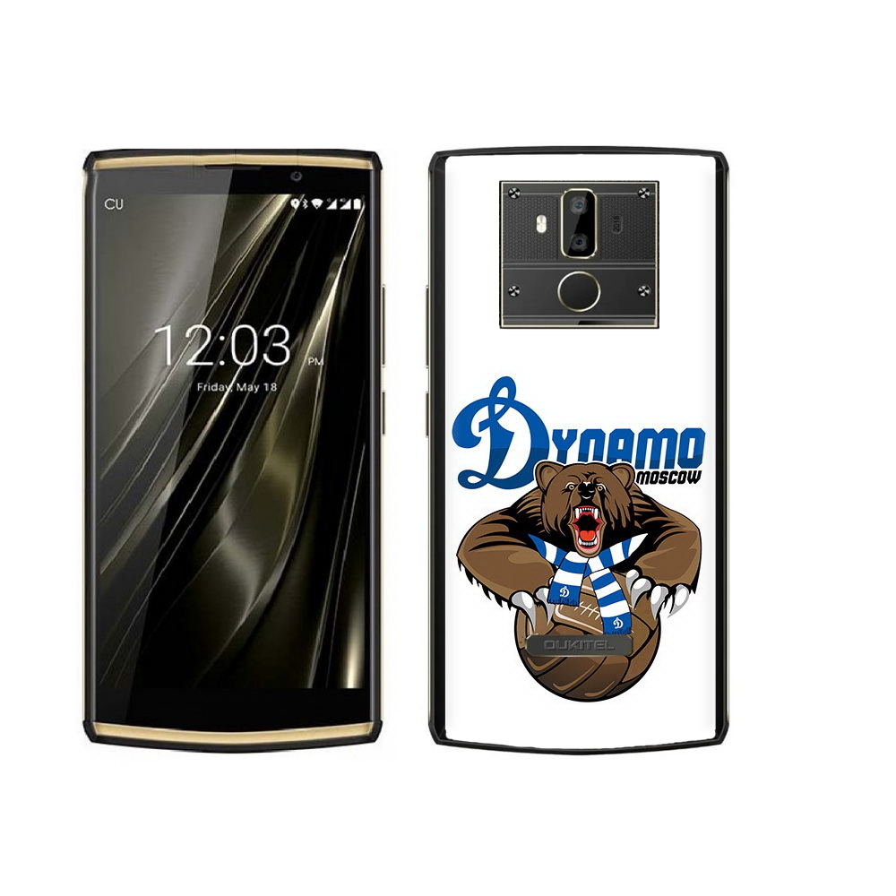 

Чехол MyPads Tocco для Oukitel K7 ФК Динамо медведь, Прозрачный, Tocco