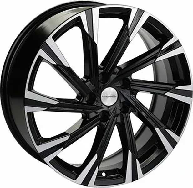 фото Колесный диск khomen wheels khw1901 black-fp 7.5x19/5x114.3 et50.5 d67.1 whs503640